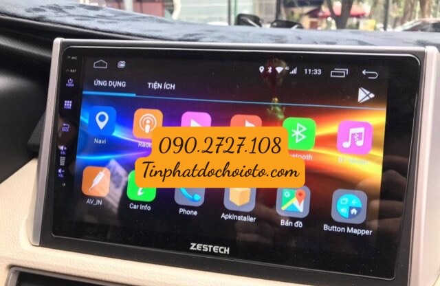 Màn Hình Android Zestech Lắp Xe Mitsubishi Outlander Hình Ảnh Sắc Nét - Chất Lượng - Giá Rẻ Quận 12