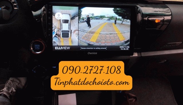 Lắp Camera 360 Độ Xe Toyota Hilux Giá Rẻ - Chính Hãng Tại Tín Phát Auto 