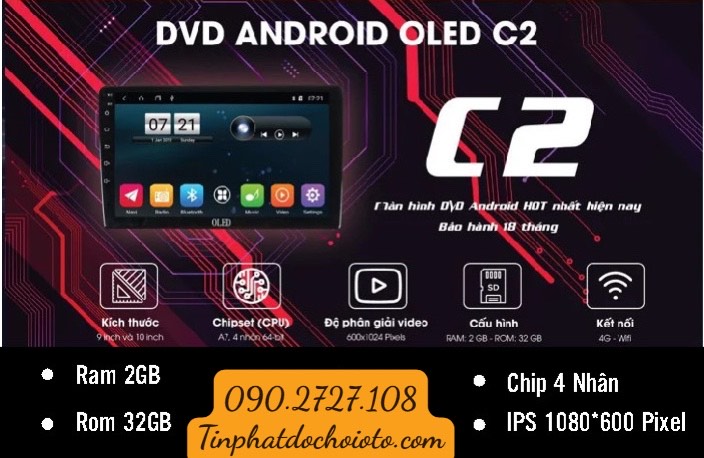 Chuyên Phân Phối Và Lắp Đặt Màn Hình DVD Android Oled Chất Lượng - Giá Rẻ Tại Quận 12 