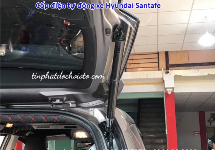 Độ Cốp Điện Hyundai Santafe