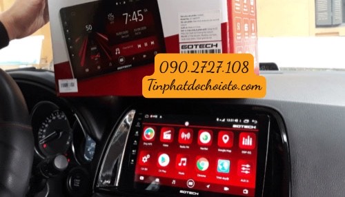 Màn Hình DVD Android Gotech Lắp Xe Mazda CX5 tại Tín Phát Auto Quận 12 HCM
