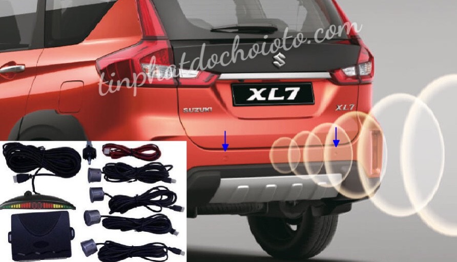 Lắp Cảm Biến Lùi Suzuki Xl7