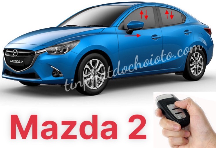 Gập Gương Lên Kính Tự Động Mazda 2