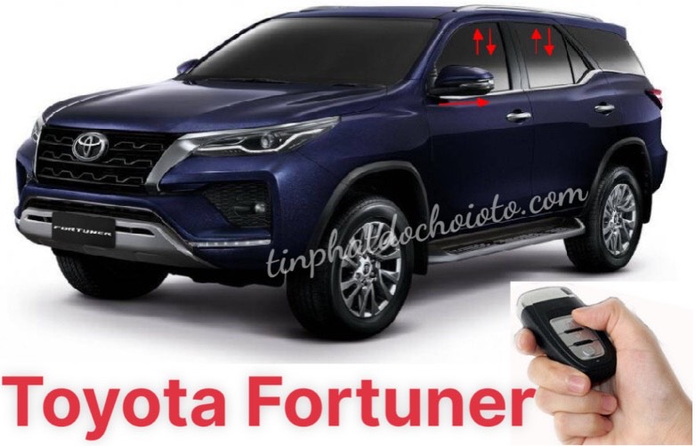 Gập Gương Lên Kính Tự Động Toyota Fortuner