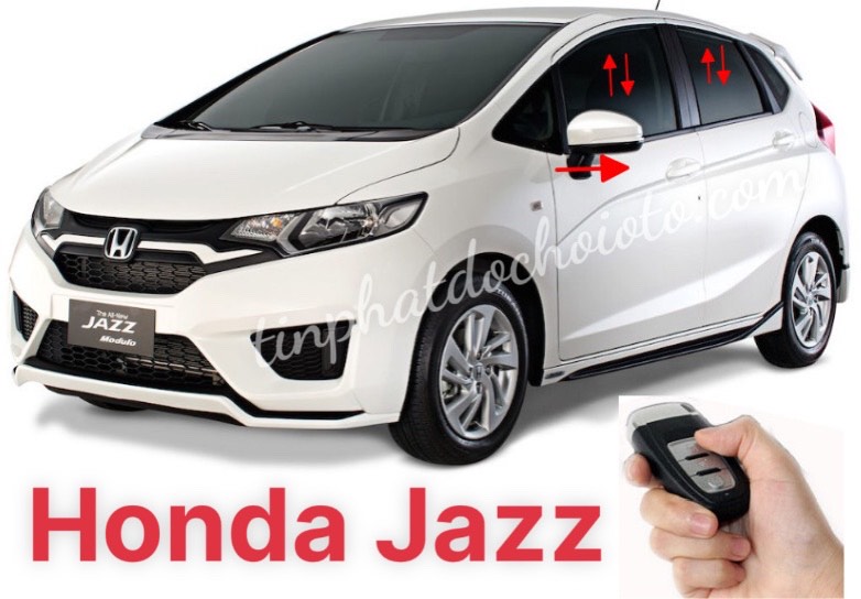 Gập Gương Lên Xuống Kính Tự Động Honda Jazz