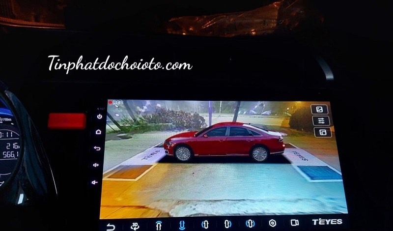 camera 360 độ teyes Hyundai Accent 