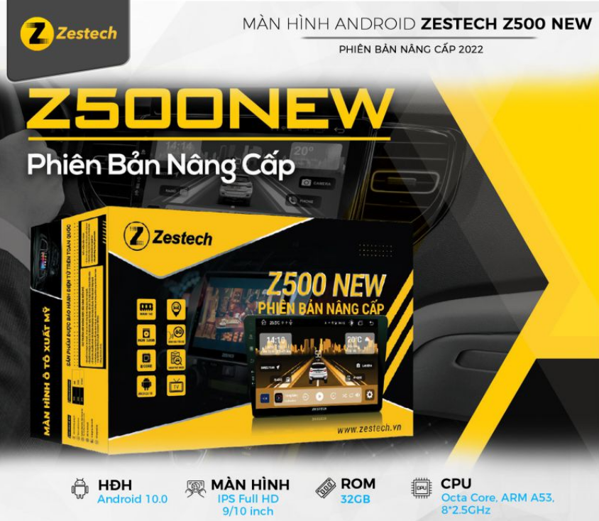 màn hình z500 new xe hyundai tucson